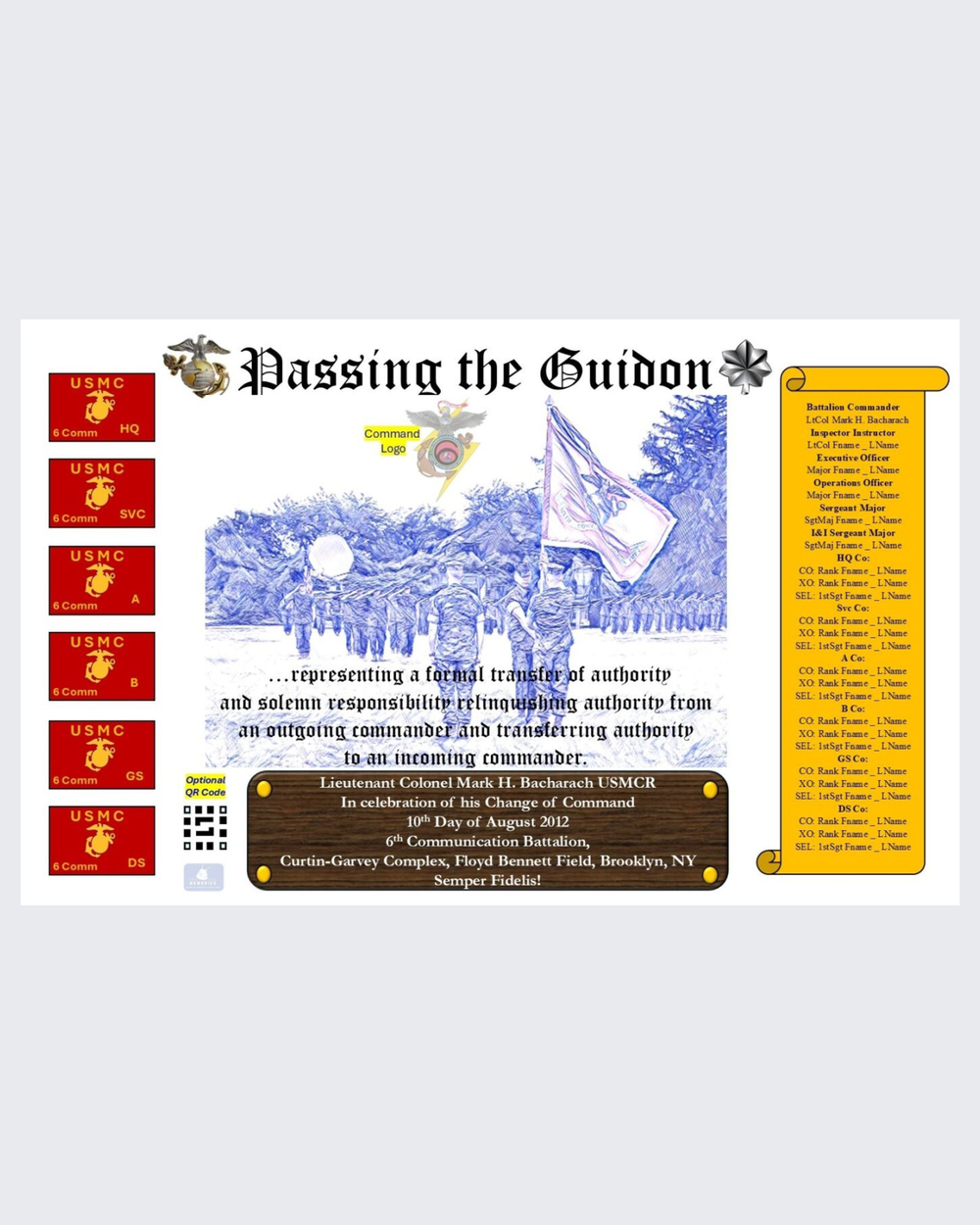 Passing the Guidon